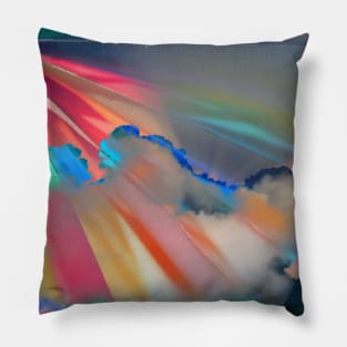 Clouds of color Pillow