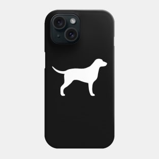 Curly Coated Retriever Silhouette Phone Case