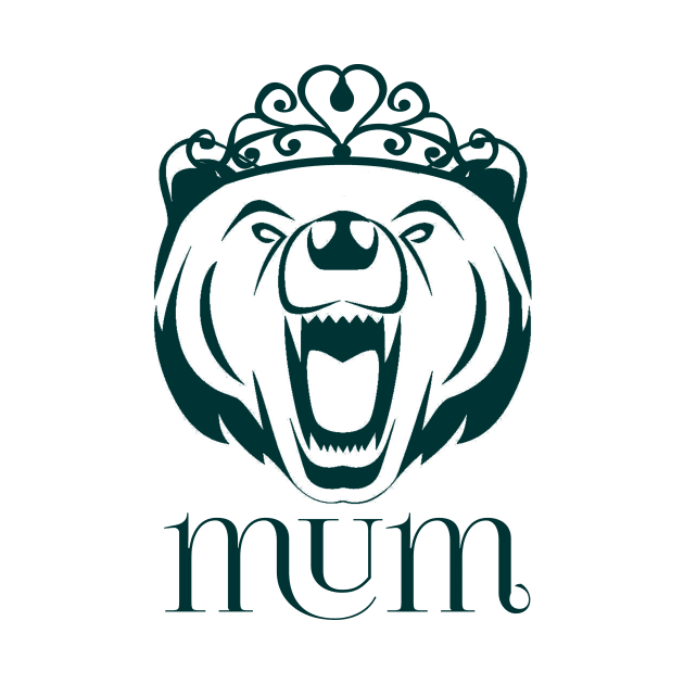 Roaring Mum Bear by yaney85