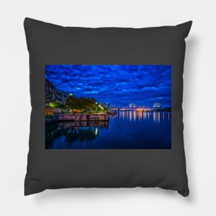 Old Savannah Wharf Pillow