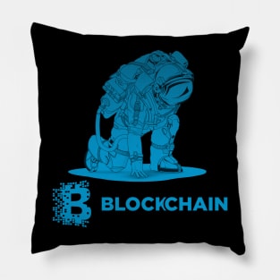 Blockchain coin Crypto coin Crytopcurrency Pillow