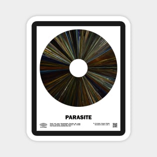 minimal_Parasite Warp Barcode Movie Magnet