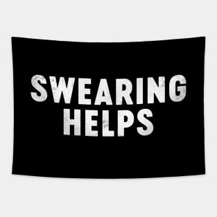 Swearing Helps Funny Tapestry