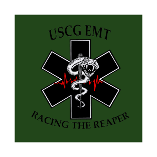 Uscg EMT green T-Shirt