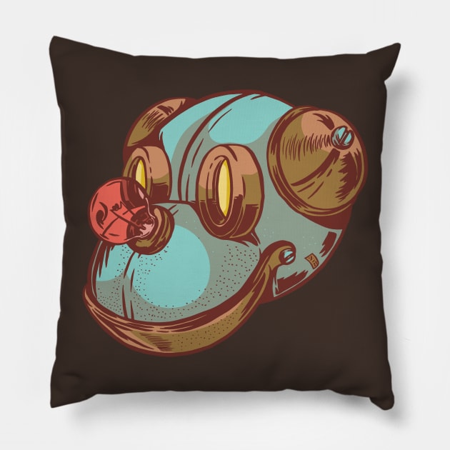 Robot Monkey Pillow by Thomcat23