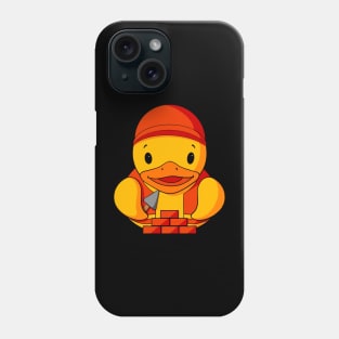 Construction Rubber Duck Phone Case