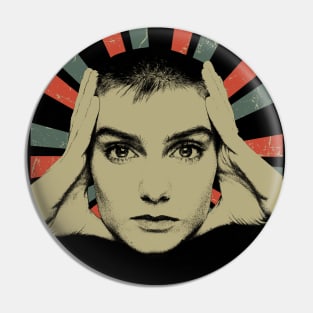 Sinéad O'Connor || Vintage Art Design || Exclusive Art Pin