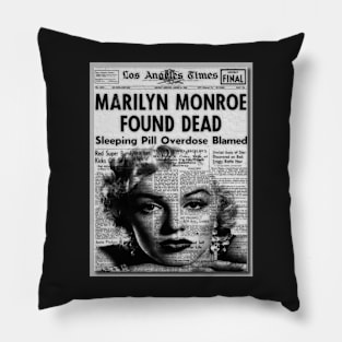 Marilyn Monroe Found Dead Pillow