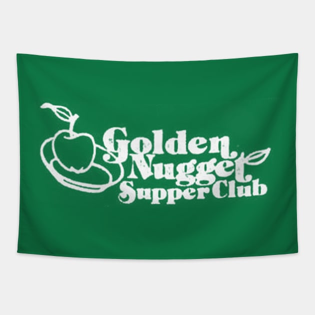 Golden Nugget Supper Club T Shirt | Vintage Durham North Carolina Tapestry by Contentarama