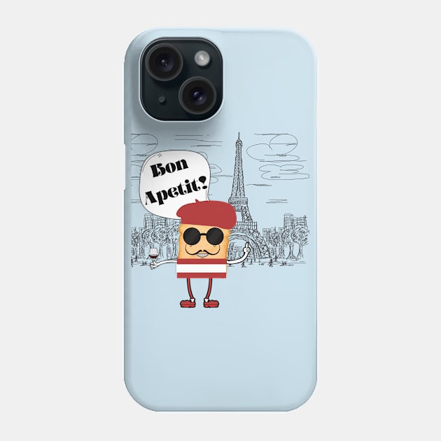 French Toast Phone Case by Unique Treats Designs