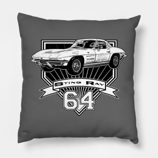 1964 Corvette Stingray Pillow