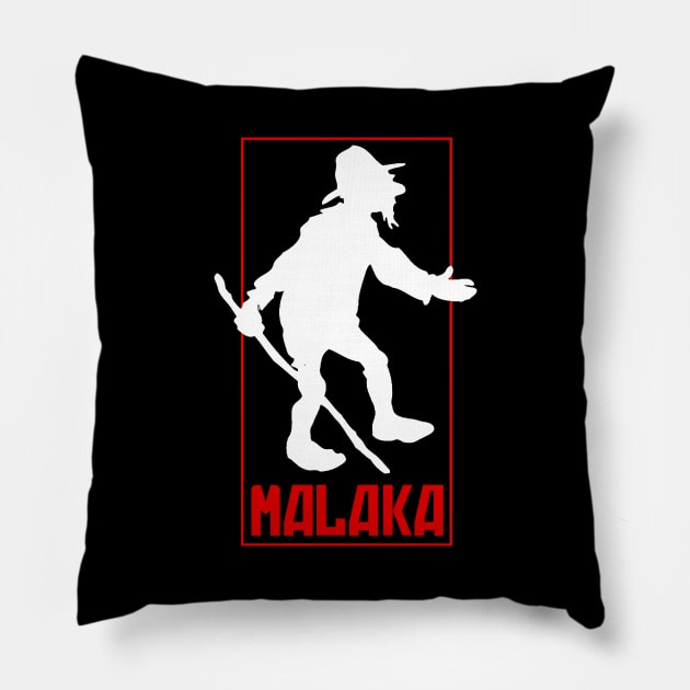 Greek Malaka. Funny Greek Old Man Pillow by Jakavonis