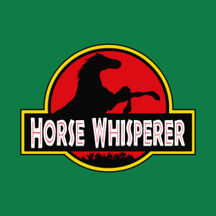 Horse Whisperer Dinosaurs Parody T-shirt Cute Gift T-Shirt