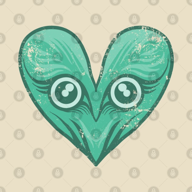 Owl love valentine - vintage style by Onarky