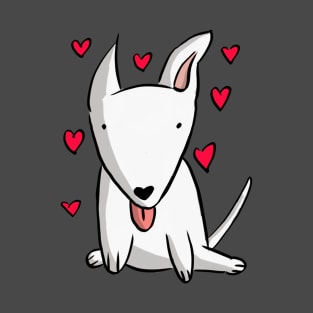 I <3 my Bull Terrier #1 T-Shirt