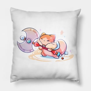 Battle Axe Cat Pillow