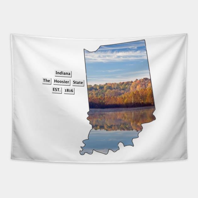 Indiana USA Tapestry by Designs by Dyer