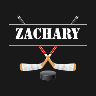 Zachary Birthday Hockey T-Shirt