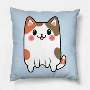 kawaii cat cute tabby Pillow