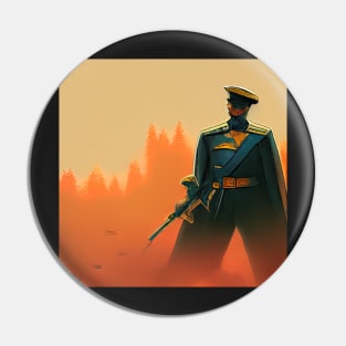 Brigadier | Comics Style Pin