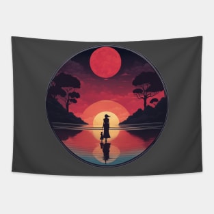 Silhouettes in Twilight Tapestry