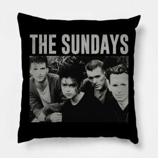 The Sundays BW Vintage Pillow