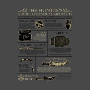 The Hunters Guide to Mystical Artifacts T-Shirt