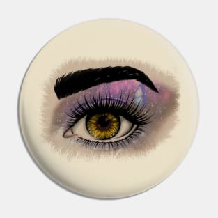 Sunflower Eye Pin