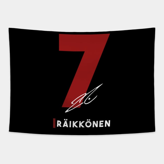 Kimi Raikkonen. Tapestry by Summersg Randyx