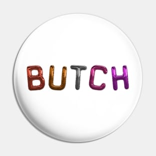 Butch - Lesbian Flag Pin