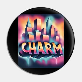 COLORFUL CHARM CITY DESIGN Pin