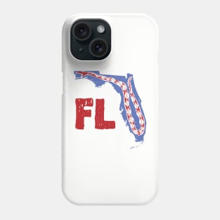 Distressed Florida Gadsden Snake Phone Case