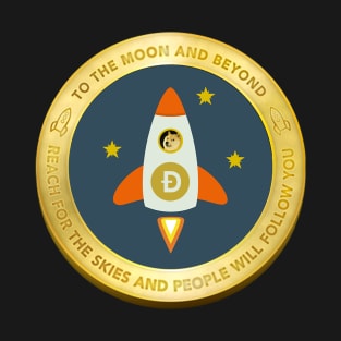 Dogecoin to the Moon T-Shirt