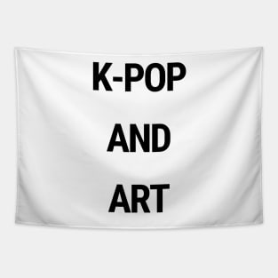 K-Pop and art Tapestry