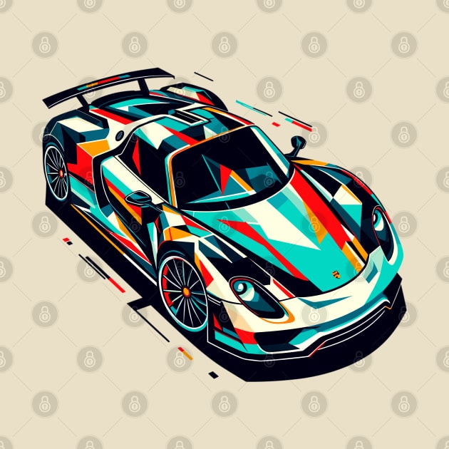 Porsche 918 Spyder by Vehicles-Art