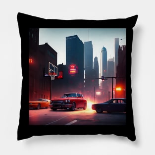 Detroit Basketball Pillow