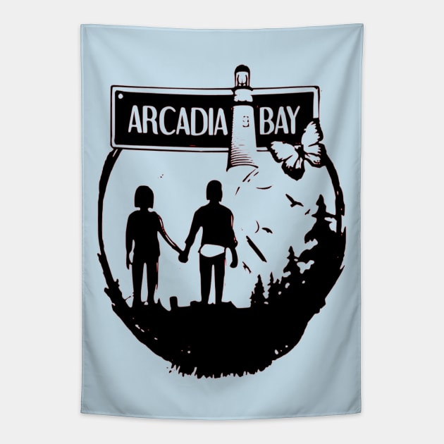 Life is Strange Arcadia Bay Tapestry by OtakuPapercraft