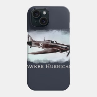 Hawker Hurricane - WW2 fighter plane - vintage warbird Phone Case