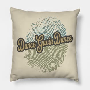 Dance Gavin Dance Fingerprint Pillow