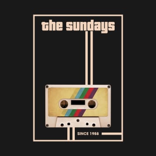 The Sundays Music Retro Cassette Tape T-Shirt