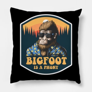 Bigfoot Is A Phony Pillow