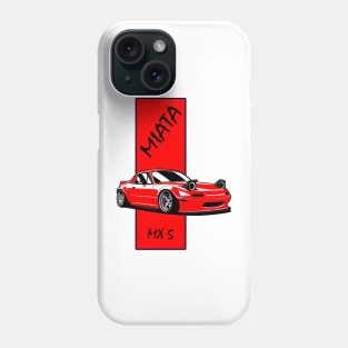 Mazda Miata MX5, JDM Car Phone Case