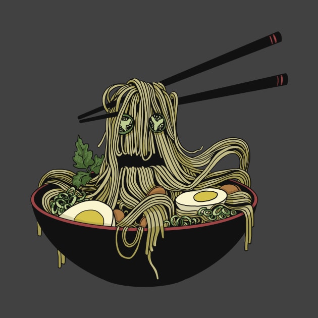 Ramen Monster by beesants