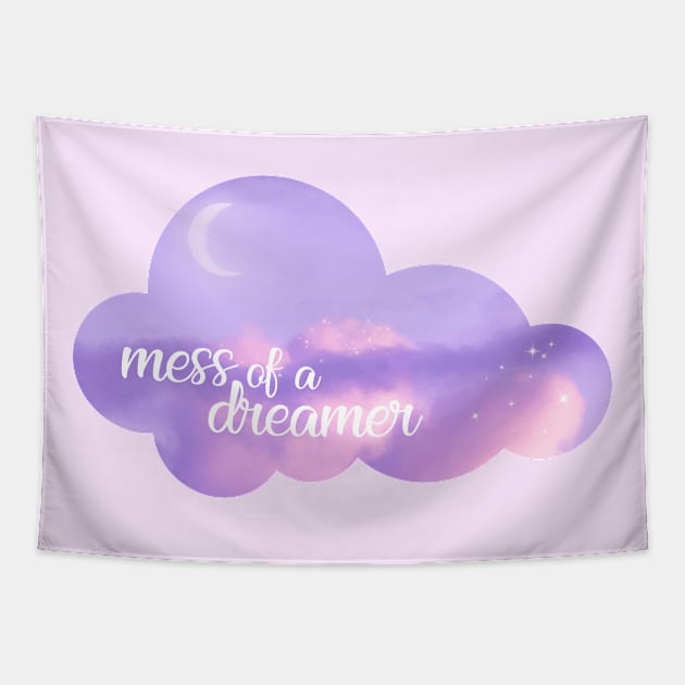 mess of a dreamer Tapestry by 5571 designs