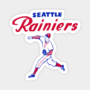 Historic Seattle Rainiers Baseball 1920 Magnet