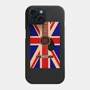 Union Jack Guitar Phone Case