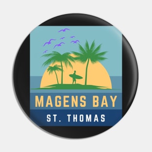 Magens bay st thomas sunset Pin