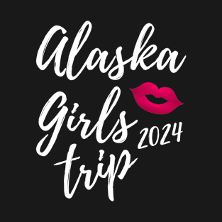 Alaska Girls Trip 2024 Bachelorette Vacation Matching Group T-Shirt