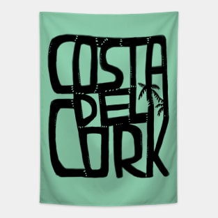 Cork Coast, Irish summer, funny Cork Tapestry