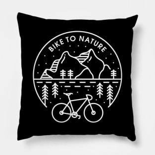 Bike to Nature Pillow